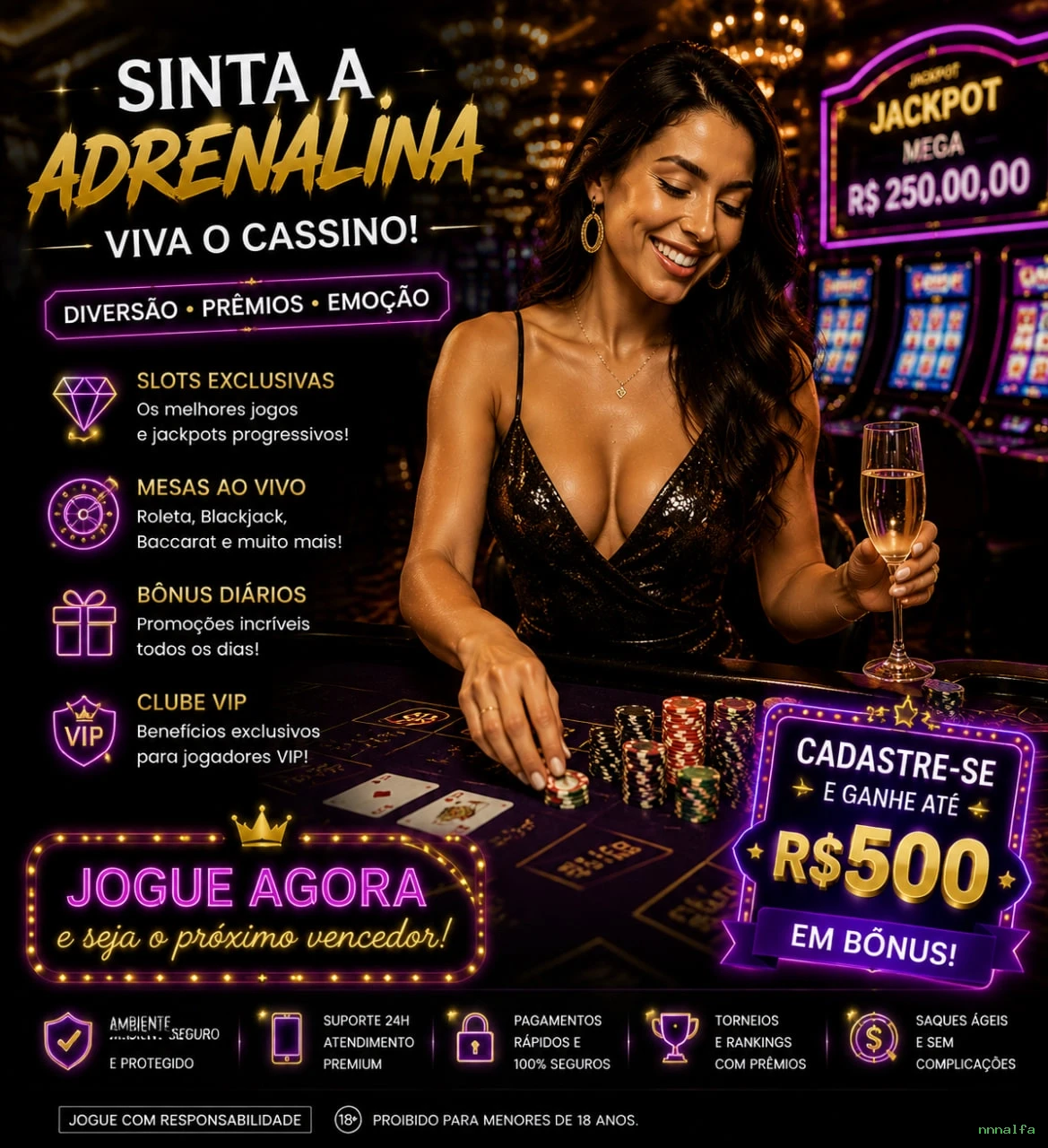 Cashback VIP nnnalfa - reembolso semanal
